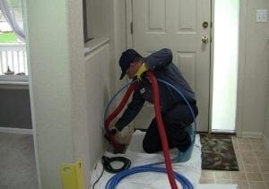 Person Conducting Air Duct Cleaning Aurora, Aurora Duct Cleaning & Dryer Vent Cleaning Aurora Services